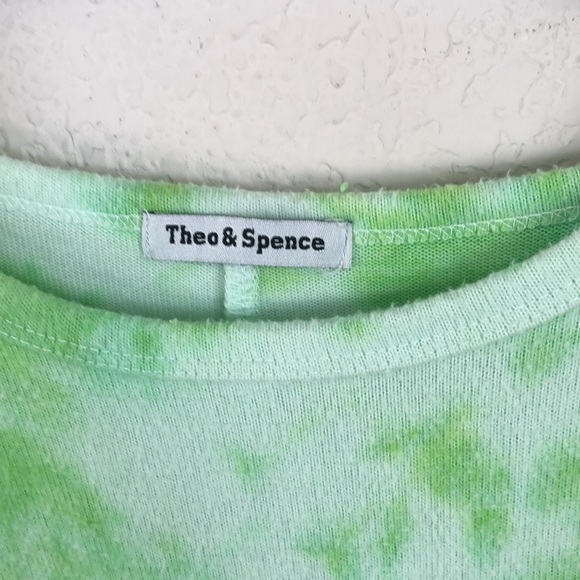 Theo And Spence Rib Sleeve Back Swing Pullover size MEDIUM - Picture 3 of 6